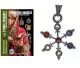 (298) Chakra sign Symbolic pendant. Handmade in India.