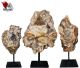 BEST SELLER PACK; 35 kilograms of Druzy showpieces on metal (2-8 kilograms each) including Agate, Rock Crystal, Chalcedony and Natural Citrine.