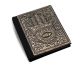 Hand von Fatima Journal Booklet Metal, sehr schön gestaltetes Notizbuch mit hochwertigem Papier.