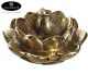 Lotus candlestick 110x50mm made in Indonesia. (delivered in gold-colored bronze)