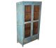 Display cabinet made in old Indian style with 2 doors and 2 drawers, beautiful as a shop interior. 189x112x40cm.