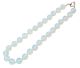 Opaline facet necklace (48cm / 14mm ball size) hand knotted locks from China