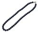 Lapis Lazuli necklace 42cm / 8mm ball shaped polished with lock