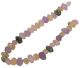 Citrine, Amethyst, Rose Quartz and prehnite combination necklace
