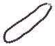 Amethist necklace 42cm / 8mm ball shaped polished with lock