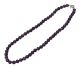 Amethist collier 42cm/8mm bolslijpsel met sluitwerk