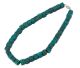 Eilat (Chrysocolla species) from Israel cube necklace 2016