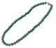 Aventurine necklace 42cm / 8mm ball shaped polished with lock