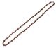 Goldstone bullet necklace 80 cm diameter and 8mm hand knotted with lock