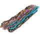 6mm bullet knotted necklaces in 45 cm with locks