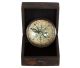Compass 'Stanley London' luxury wooden storage box