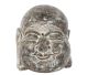 Wooden Buddha head