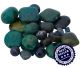 Beads wrapped in blue-green luxury 500 gram box