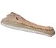 Tête de crocodile Fossille (L114 x B20 x D19 cm) 