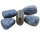 Cyanite ou Distheen bleu (Brésil) pendentif goutte foré (env. 25x18mm) RARE!
