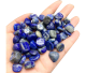Tumbled Lapis Lazuli from Afghanistan packed in 1 Kilo bags.