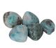 Larimar tumbled stones from the Dominican Republic