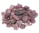 Lepidolite (Pink Tourmaline) tumbled and comes from California, USA.