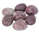 Lepidolite (Pink Tourmaline) from California, USA tumbled