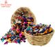 Basket with 72 mini worry dolls (From the Mayan people with love) Price is per worry doll.