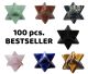 BESTSELLER PACKAGE with no less than 100 Merkaba's 15 mm! (8-10 types assorted delivered)