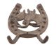 Metal horseshoes horse logo (200x150 mm) made in Willcox Arizona in USA