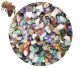 Mélange de pierres d'Afrique du Sud, non polies, mais mini pierres roulées (4-12 mm) Prix au kilo, conditionné par 5 kilos.
