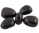 Mahonie obsidiaan (Sioux reservaten USA) doorboorde druppelhanger (ongeveer 25x18mm)