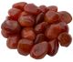 Carnelian tumbled stones (30-45 mm) from Brazil