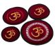 OHM pillow set of 4 from Nepal.