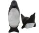 Pinguin Paar, Onyx und Schnee-Quarz, Schöne Details