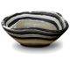 Bowl made by hand from a special kind of Zebra Calcite with Onyx from the south of Mexico.