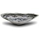 Bowl made by hand from a special kind of Zebra Calcite with Onyx from the south of Mexico.
