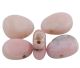 Opale rose (Andes-Pérou) pendentif goutte foré (env. 25x18mm) RARE