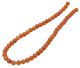 Aventurin, Orange Kugel Halskette (40 cm / 8mm Kugelgröße) aus Indien