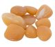Orange Calcite Tumbled From Mexico