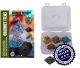 Chakra pyramid set mt gems & Orgonite (packed in box)