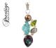 925/000 Silver pendant with various types of gemstone, supplied assorted. (P0222)