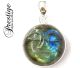 925/000 Silver pendant with various types of gemstone, supplied assorted. (P0274)