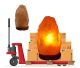 PALLET ADVANTAGE Salt lamps 1-2 kilos (incl. FREE electricity with switch and light)