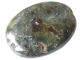 Préhnite avec tourmaline incrustée, du Mali, 50-70 mm.