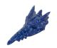 Crâne de phénix de Lapis Lazuli (plus de 60 heures de gravure dans 1 Phoenix!)