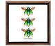 Splendor beetle type Sternocera aequisignata from Thailand in nice frame with glass.