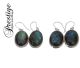 925/000 Earrings made in Labradorite from Madagascar 