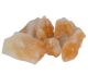 Citrine crystal points.