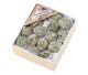 Boîte d'assortiment de clusters de pyrite (15 pièces) Pour le comptoir.