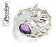 925/000 Silver ring with various types of gemstone, supplied assorted. (R0618)