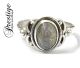 925/000 Silver ring with various types of gemstone, supplied assorted. (R0764)