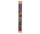 Rainstick XXL large size, made from bamboo from Flores in Indonesia. Aboriginal dots 