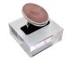 Rose quartz ring “India silver” free form, well set handicraft (The shape varies per ring, delivered assorted)
